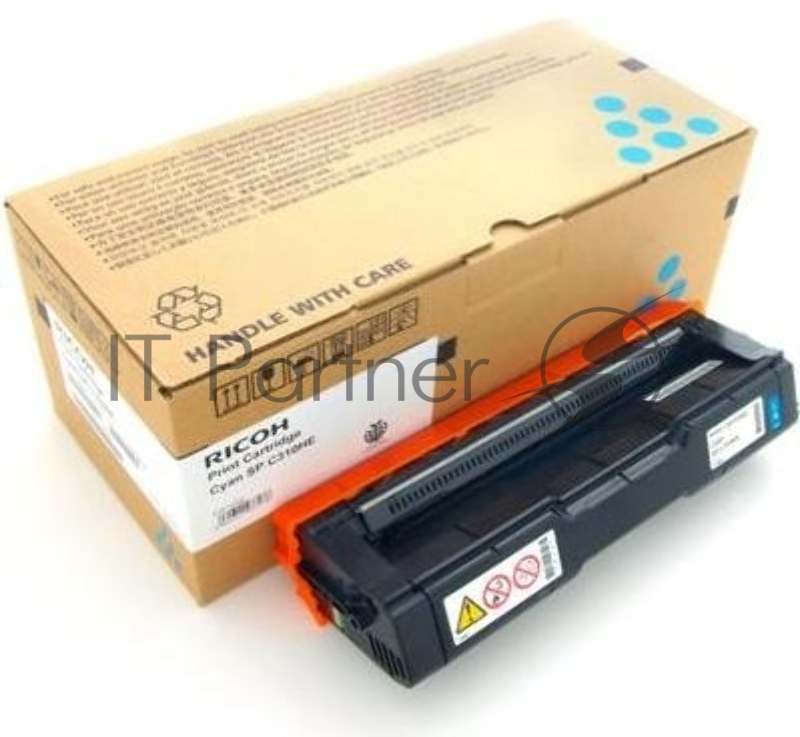 Тонер-картридж Ricoh тип SPC310HE (407637/406480), голубой высокой емкости, 6600 отпечатков (для SP C320DN), 6000 отпечатков (для SP C242DN/C242SF), 4600 стр. A4 (5%, ISO 6600, для SP C342DN), для Aficio SP C231SF/C232SF/ SP C231N/C232DN/C311N/C312DN