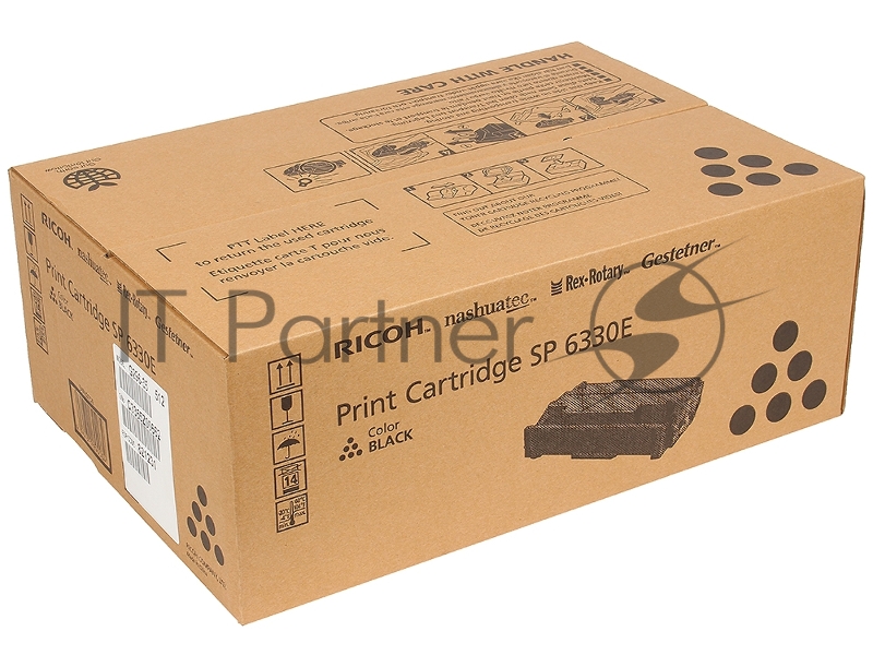 Тонер-картридж Ricoh SP 6330E черный для Aficio SP 6330N 20000 страниц