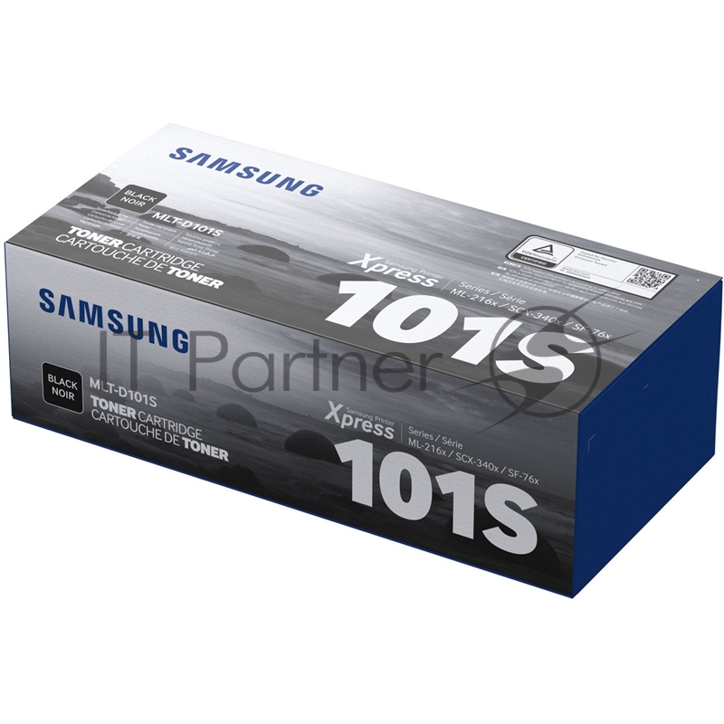 Тонер-картридж Samsung MLT-D101S (SU698A) черный для Samsung ML-2160/2165/SCX-3400/3405 (1500стр.)