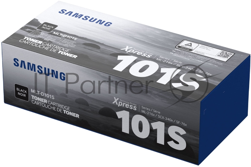 Тонер-картридж Samsung MLT-D101S (SU698A) черный для Samsung ML-2160/2165/SCX-3400/3405 (1500стр.)