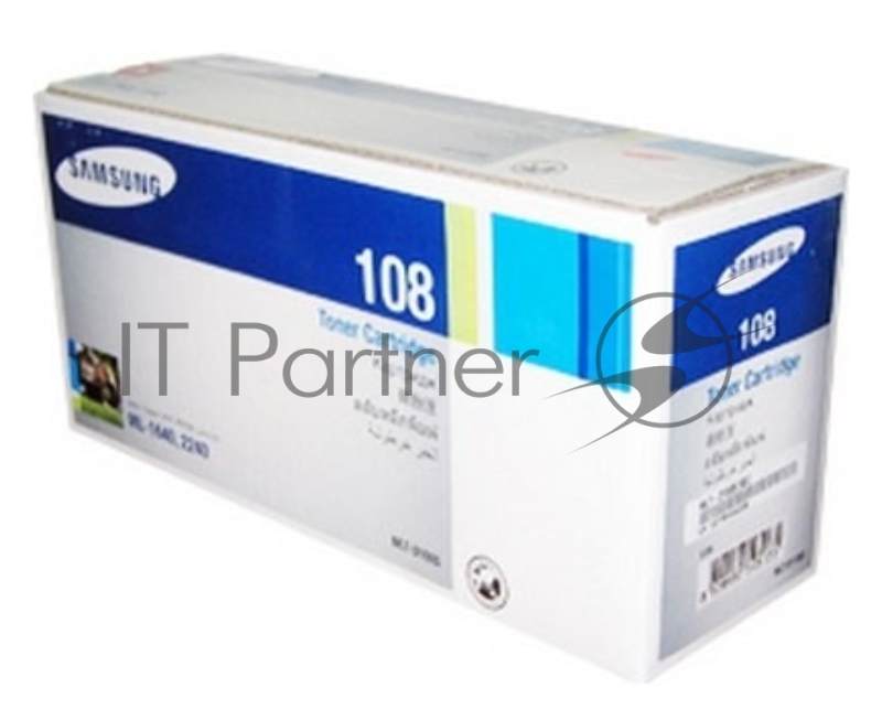 Тонер-картридж Samsung MLT-D108S черный для Samsung ML-1640/1641/2240/2241 (1500стр.)