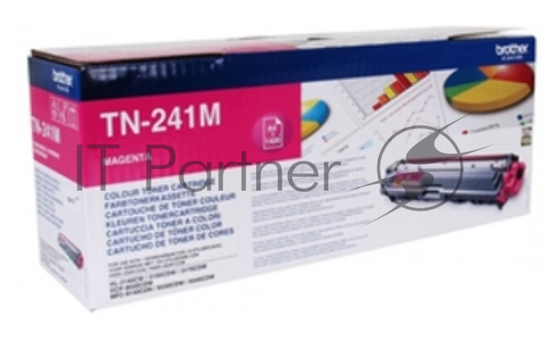 Тонер Картридж Brother TN241M пурпурный для Brother HL3140/3170 (1400стр.)