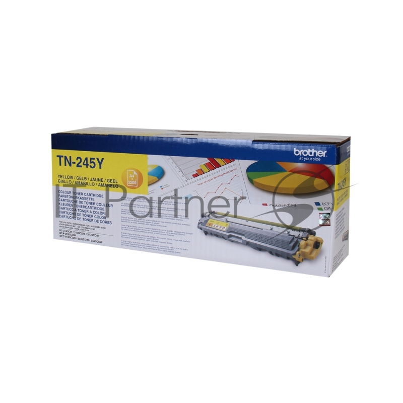 Тонер-картридж Brother TN245Y желтый, 2200 стр., для Brother HL3140/3170