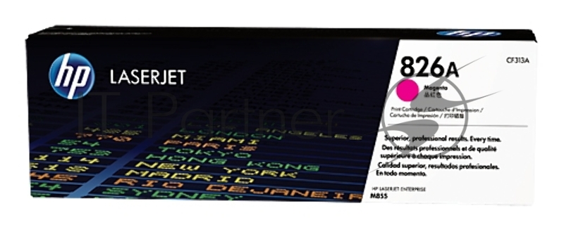 Тонер Картридж HP 826A CF313A пурпурный для HP CLJ Ent M855
