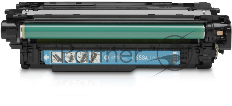 Тонер Картридж HP 653A CF321A голубой для HP MFP M680 (16000стр.)