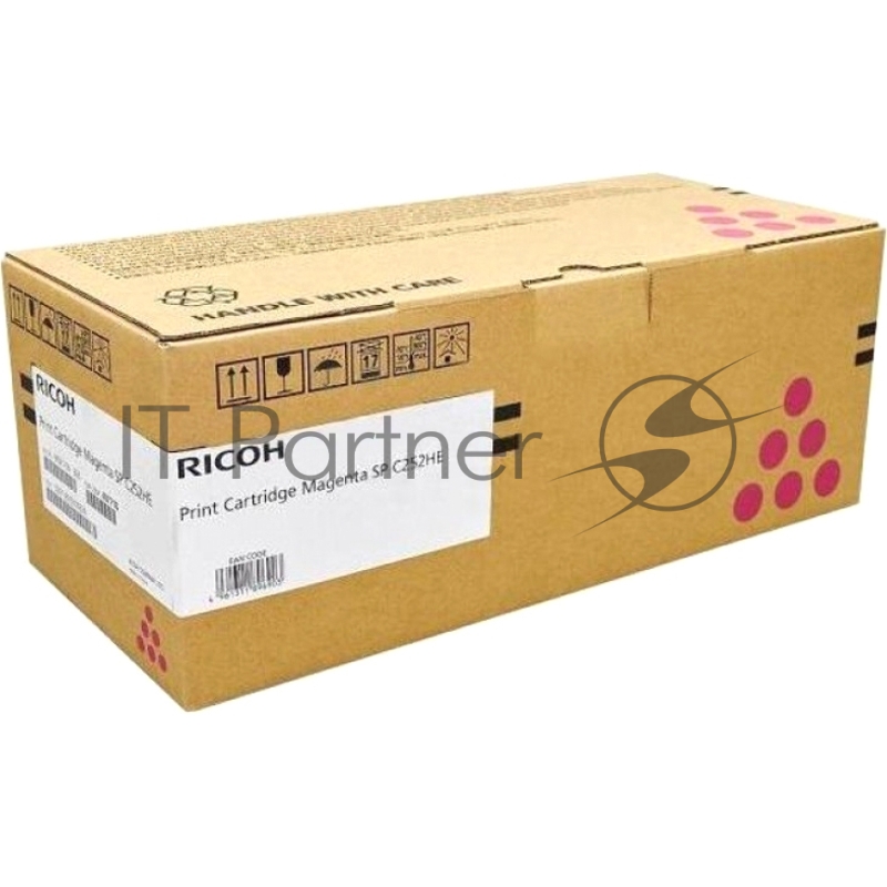Тонер-картридж Ricoh тип SPC252HE малиновый для SP C252DN/C252SF 6000 отпечатков