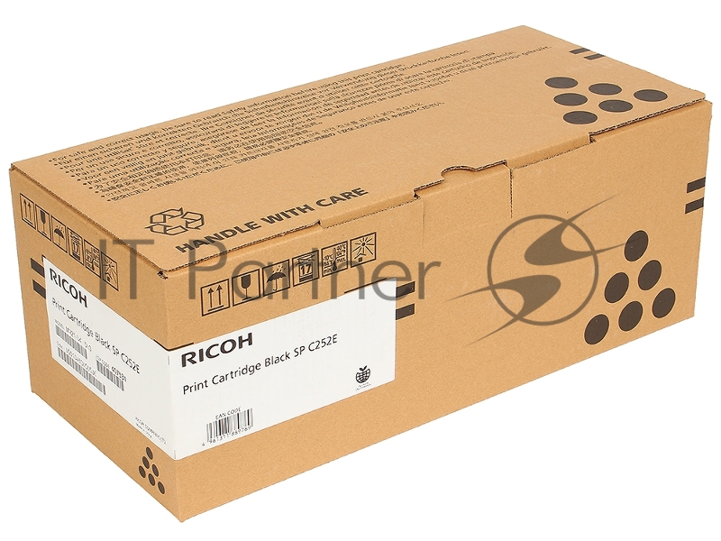 Тонер-картридж тип SP C252E черный для Ricoh SP C252DN/C252SF (4.5K)