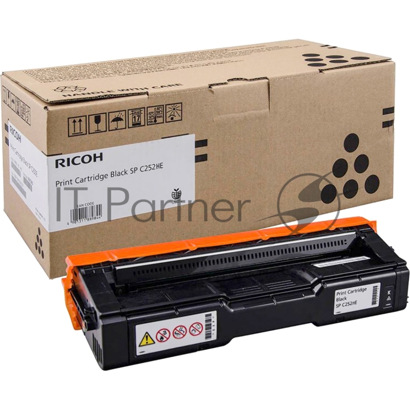 Тонер-картридж Ricoh (407716) тип SPC252HE черный для SP C252DN/C252SF 6500 отпечатков
