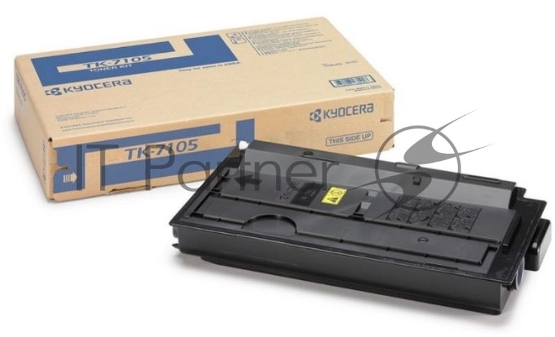 Тонер-картридж Kyocera TK-7105 (1T02P80NL0) черный для TASKalfa 3010i 20000 стр.