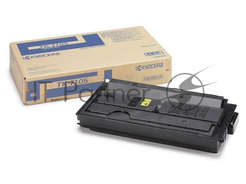 Тонер-картридж Kyocera TK-7105 (1T02P80NL0) черный для TASKalfa 3010i 20000 стр.
