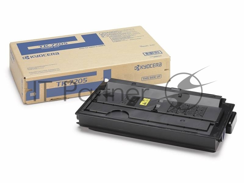 Тонер-картридж Kyocera TK-7205 (1T02NL0NL0) черный для TASKalfa 3510i, 3511i 35000 стр.