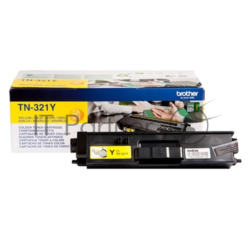 Тонер Картридж Brother TN321Y желтый для Brother HL-L8250CDN/MFC-L8650CDW (1500стр.)