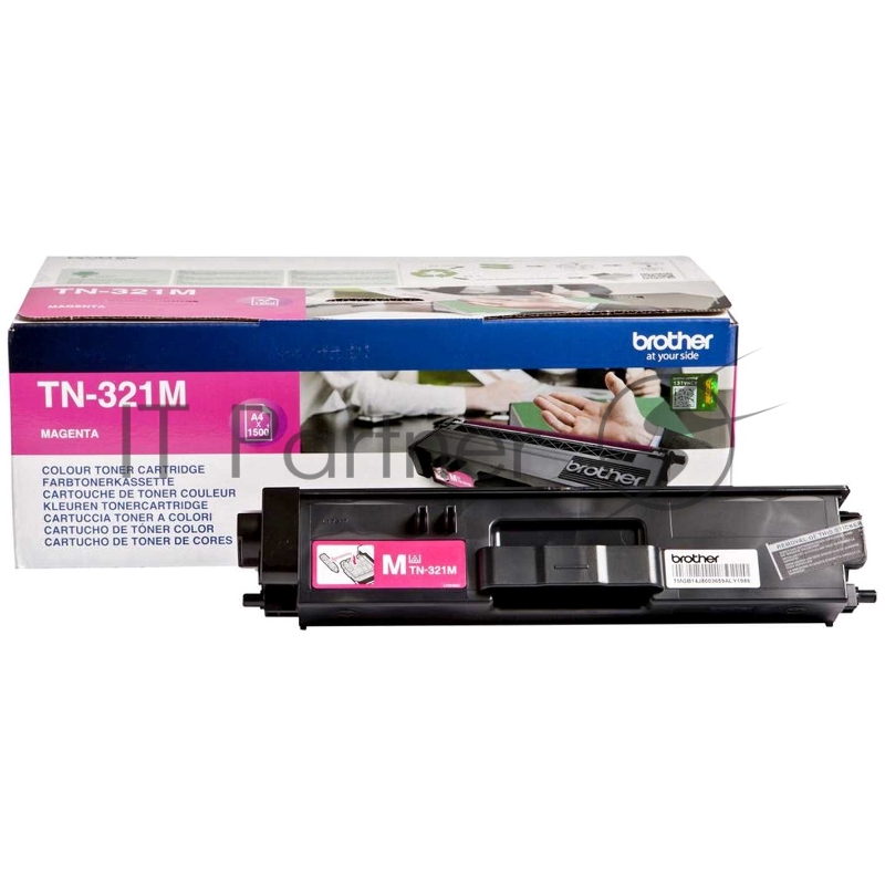 Тонер Картридж Brother TN321M пурпурный для Brother HL-L8250CDN/MFC-L8650CDW (1500стр.)