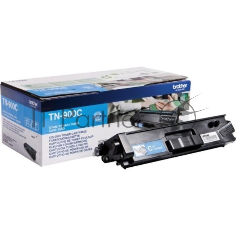 Тонер Картридж Brother TN900C голубой для Brother HL-L9200CDWT/MFC-L9550CDWT (6000стр.)