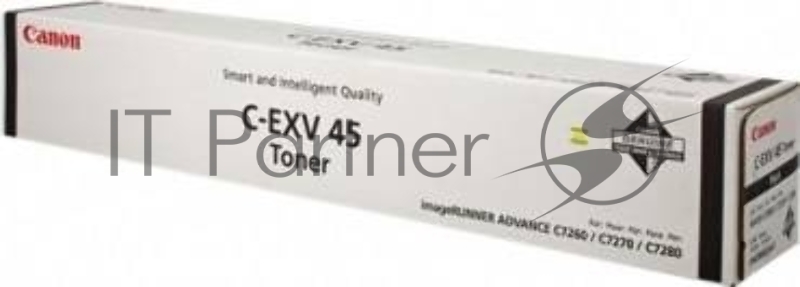 Тонер-картридж Canon C-EXV45 Bk для iR ADV C7260i/C7270i /C7280i . Чёрный.