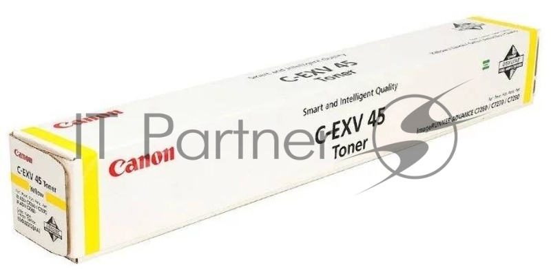 Тонер-картридж Canon C-EXV45 Y для iR ADV C7260i/C7270i /C7280i . Жёлтый.