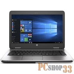 Ноутбук HP ProBook 640 G2 14, Intel Core i5 6200U, 2300 МГц, 4096 Мб, 500 Гб, Intel HD Graphics 520, DVD-RW, Wi-Fi, Bluetooth, Cam, Windows 7 Pro