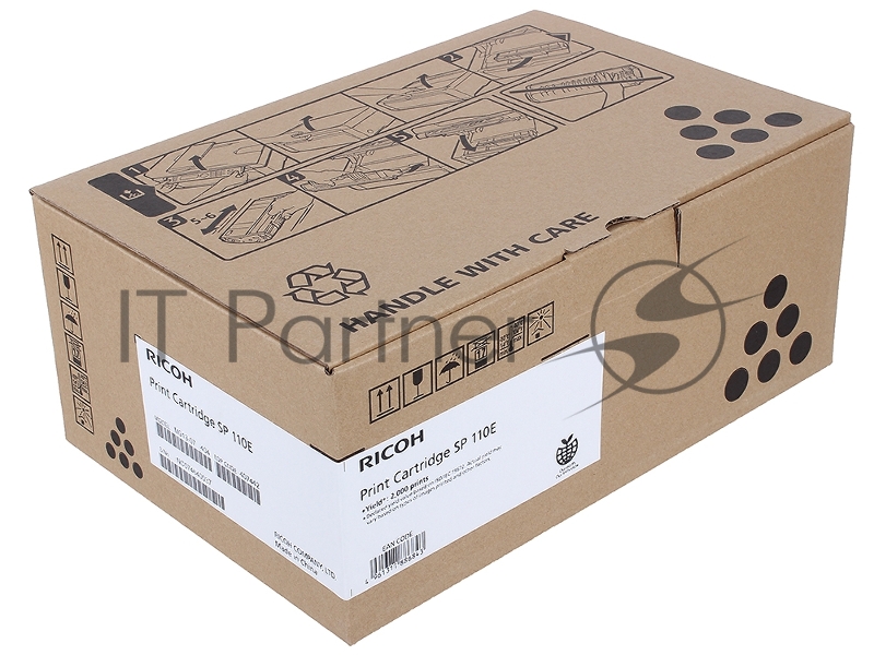 Тонер-картридж Ricoh SP110E черный для SP 111 / SP 111SU / SP 111SF 2000 отпечатков