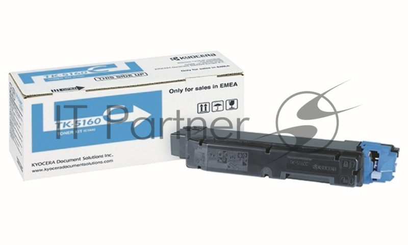 Тонер-картридж Kyocera TK-5160C (1T02NTCNL0) голубой для P7040cdn 12000 стр