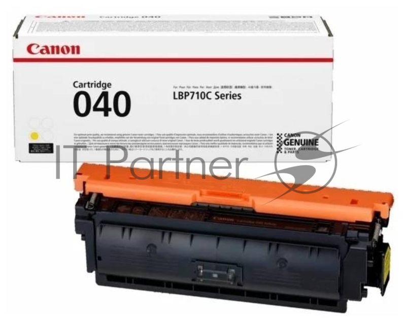 Тонер-картридж Canon Cartridge 040Y (0454C001) желтый, 5400 стр., для LBP710Cx/712Cx