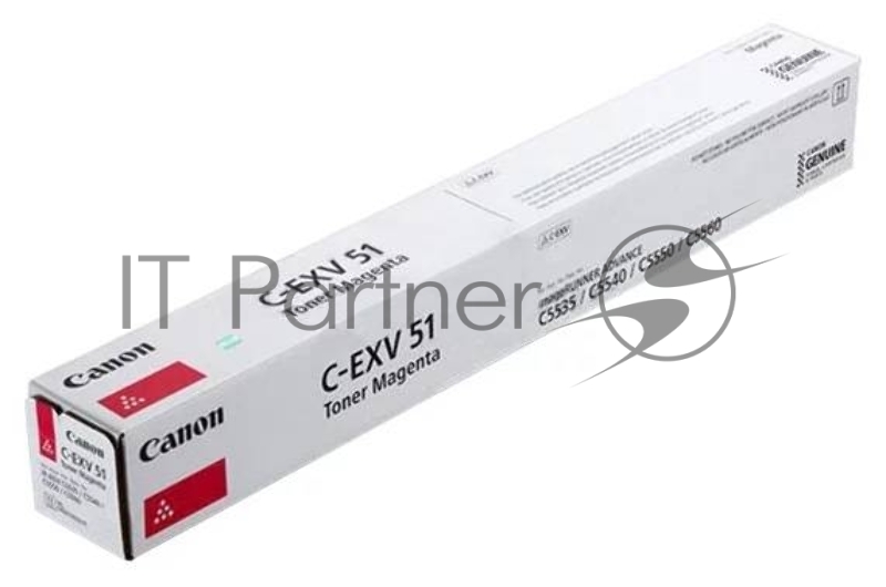 Тонер-картридж C-EXV 51 пурпурный
