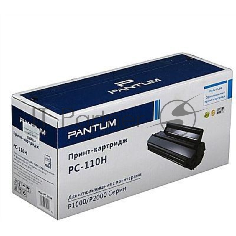 Тонер-картридж Pantum PC-110H, Black черный, 2300 стр., для P2000/P2050