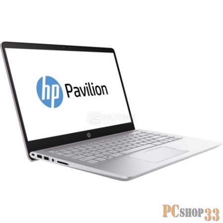 Ноутбук HP Pavilion 14-bf104ur (2PP47EA) i5-8250U (1.6)/6Gb/1TB+128Gb SSD/14.0FHD/NV GT 940MX 2GB/No ODD/Cam HD/Win10 (Orchid Pink)