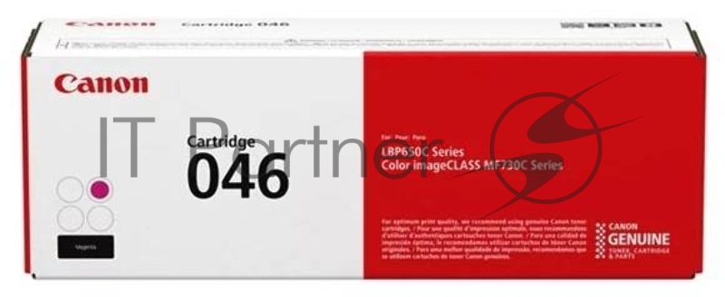 Тонер-картридж Canon 046M пурпурный для i-SENSYS MF732/734/735, LBP653/654 2300 страниц
