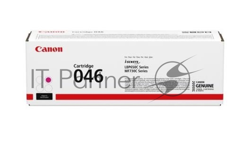 Тонер-картридж Canon 046M пурпурный для i-SENSYS MF732/734/735, LBP653/654 2300 страниц