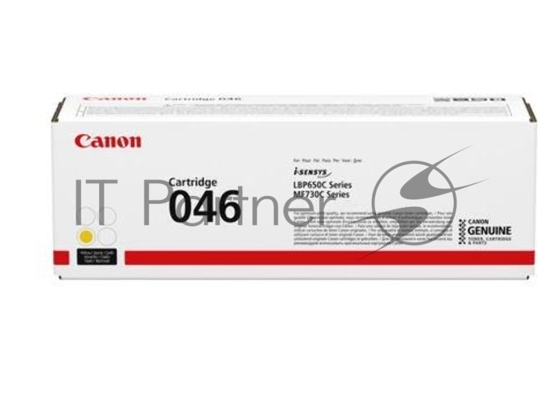 Тонер-картридж Canon 046Y желтый для i-SENSYS MF732/734/735, LBP653/654 2300 страниц