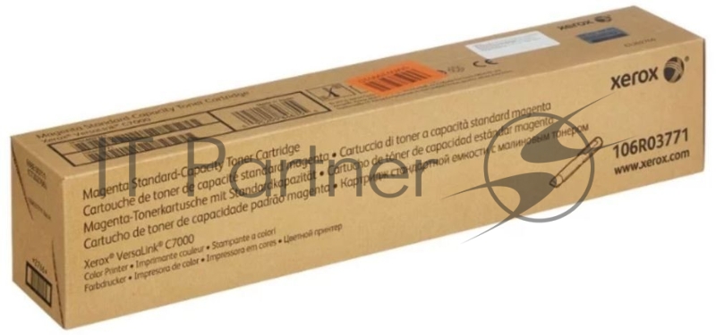 Тонер-картридж XEROX 106R03771 пурпурный для XEROX VersaLink C7000 (3300 стр)(Channels)