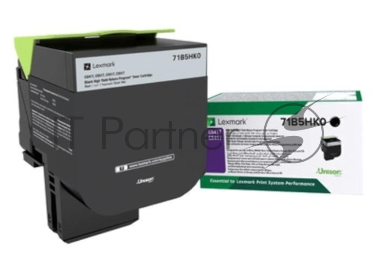 Тонер картридж Lexmark 6000 стр. черный для CS417dn,CX417dn