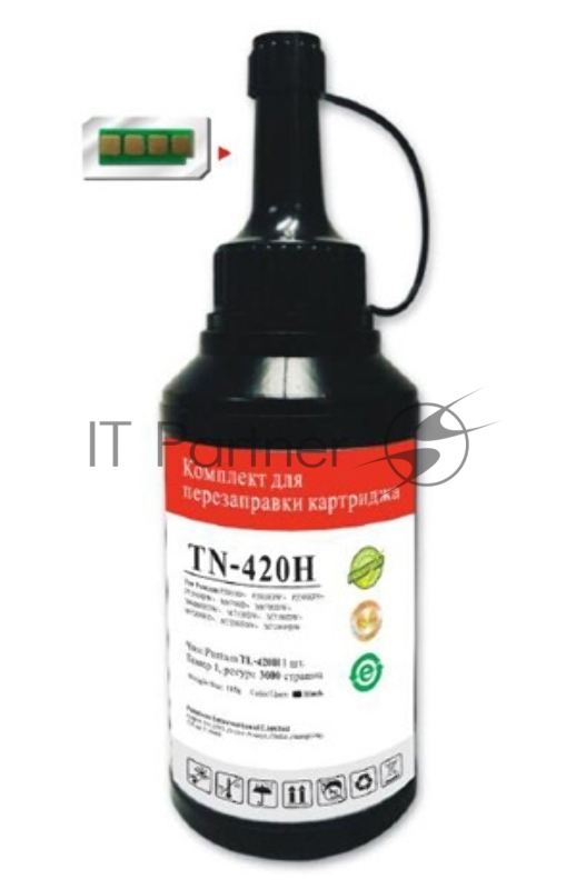 Тонер-картридж Pantum TL-420H черный для P3010D, P3010DW, P3300DN, P3300DW, M6700D, M6700DW, M7100DN, M7100DW, M6800FDW, M7200FD, M7200FDN, M7200FDW 3000 стр.