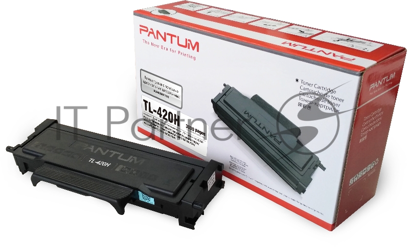 Тонер-картридж Pantum TL-420H черный для P3010D, P3010DW, P3300DN, P3300DW, M6700D, M6700DW, M7100DN, M7100DW, M6800FDW, M7200FD, M7200FDN, M7200FDW 3000 стр.