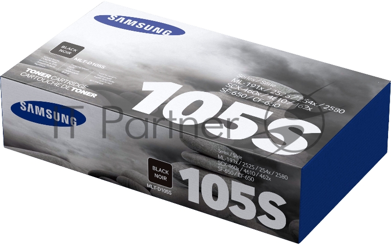 Тонер-картридж SAMSUNG MLT-D105S/ SU776A черный для Samsung ML-1910/2525/SCX-4600/4623 (1500стр.)