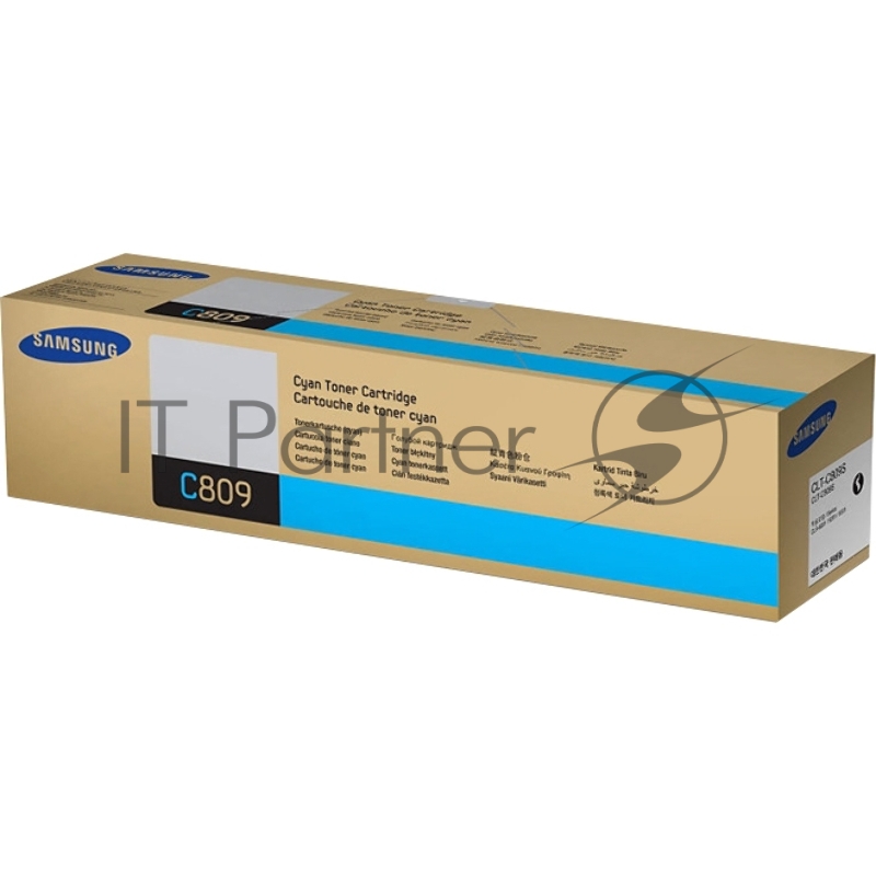 Тонер-картридж Samsung CLT-C809S Cyan Toner Cartridge