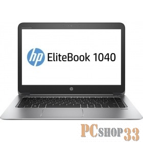 Ноутбук HP EliteBook 1040 G3 14 Full HD, Intel Core i5 6200U, 2300 МГц, 8192 Мб, 256 Гб SSD, Intel HD Graphics 520, Windows 7 Professional