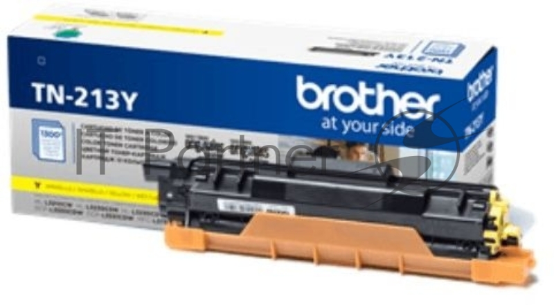 Тонер-картридж Brother TN213Y желтый для MFC-L3770CDW, DCP-L3550CDW, HL-L3230CDW 1300 стр.