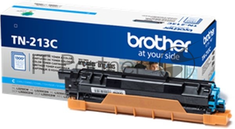 Тонер-картридж Brother TN213C голубой для MFC-L3770CDW, DCP-L3550CDW, HL-L3230CDW 1300 стр.