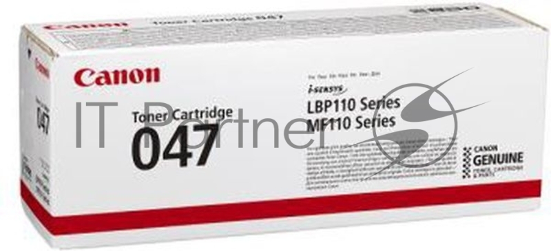 Тонер-картридж CANON 047 BK 1600 стр
