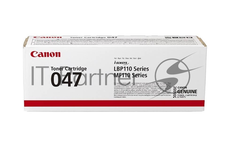 Тонер-картридж CANON 047 BK 1600 стр