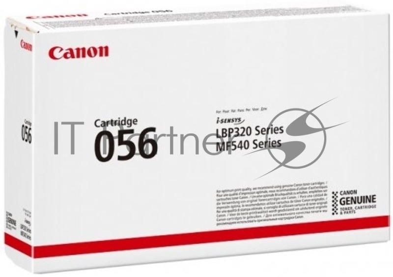 Тонер-картридж Canon 056 черный для MF543x/MF542x 10 000 страниц