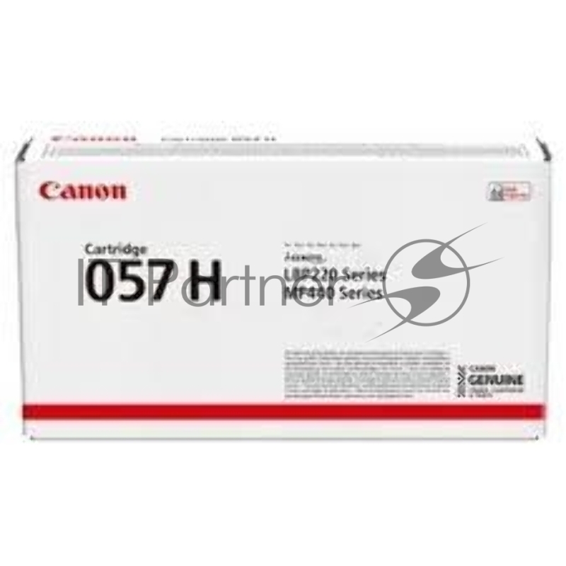Тонер-картридж Canon 057 H для MF449x/MF446x/MF445dw/MF443dw, LBP225x/LBP226dw/LBP223dw. Чёрный. 10000 страниц.