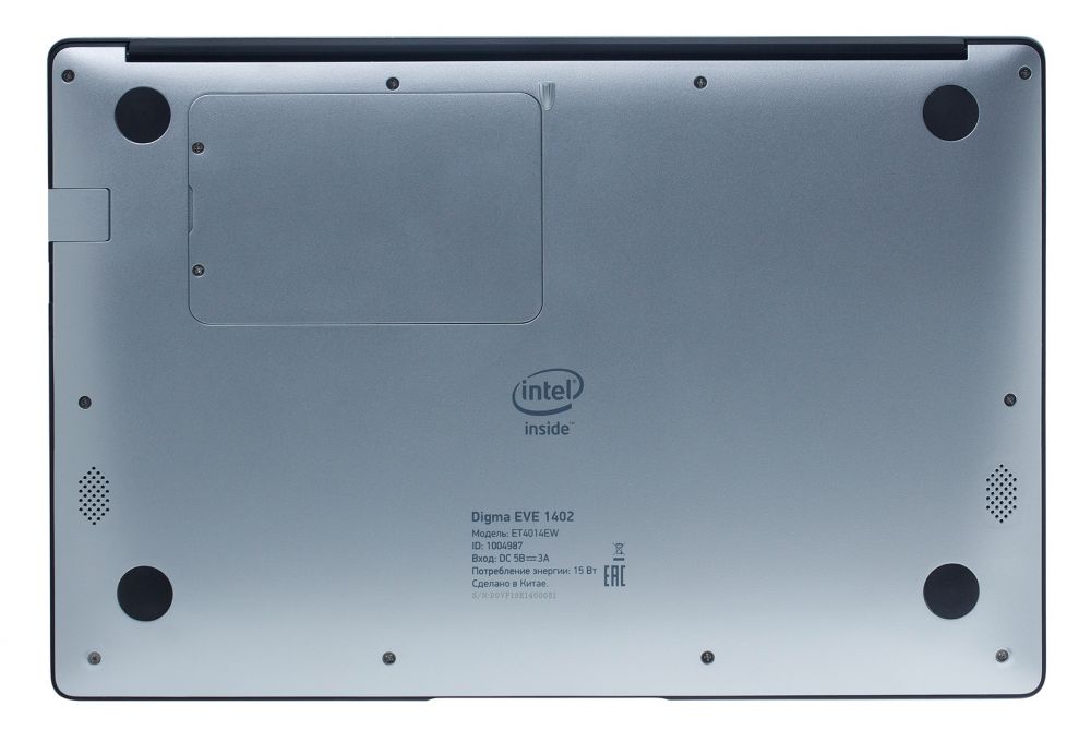 Ноутбук Digma EVE 1402 black/silver 14.1 {FHD IPS Atom X5-Z8350/4Gb/SSD32Gb/W10}