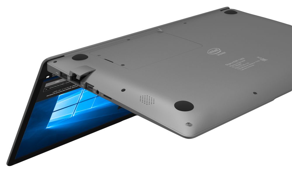 Ноутбук Digma EVE 1402 black/silver 14.1 {FHD IPS Atom X5-Z8350/4Gb/SSD32Gb/W10}