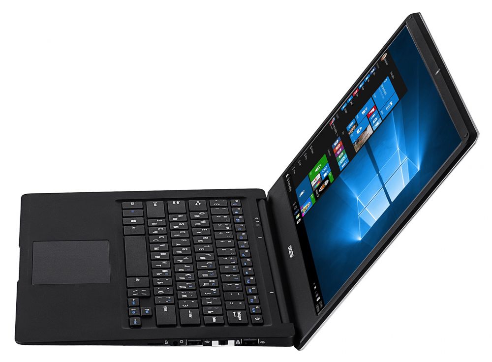 Ноутбук DIGMA EVE 1401, 14.1, Intel Atom X5 Z8350 1.44ГГц, 2Гб, 32Гб SSD, Intel HD Graphics 400, Windows 10 Home, черный/серебристый