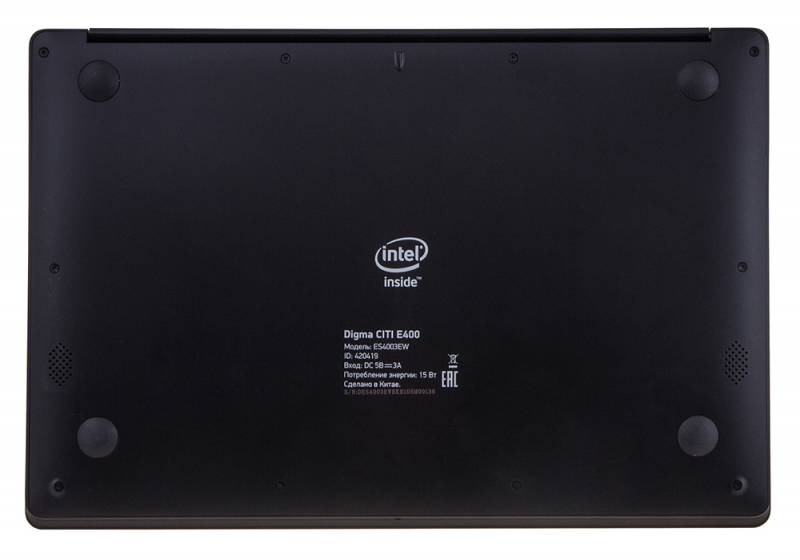 Ноутбук Digma CITI E400 Atom X5 Z8350/4Gb/SSD32Gb+64Gb/Intel HD Graphics 400/14.1/IPS/FHD (1920x1080)/Windows 10/black/WiFi/BT/Cam/9000mAh