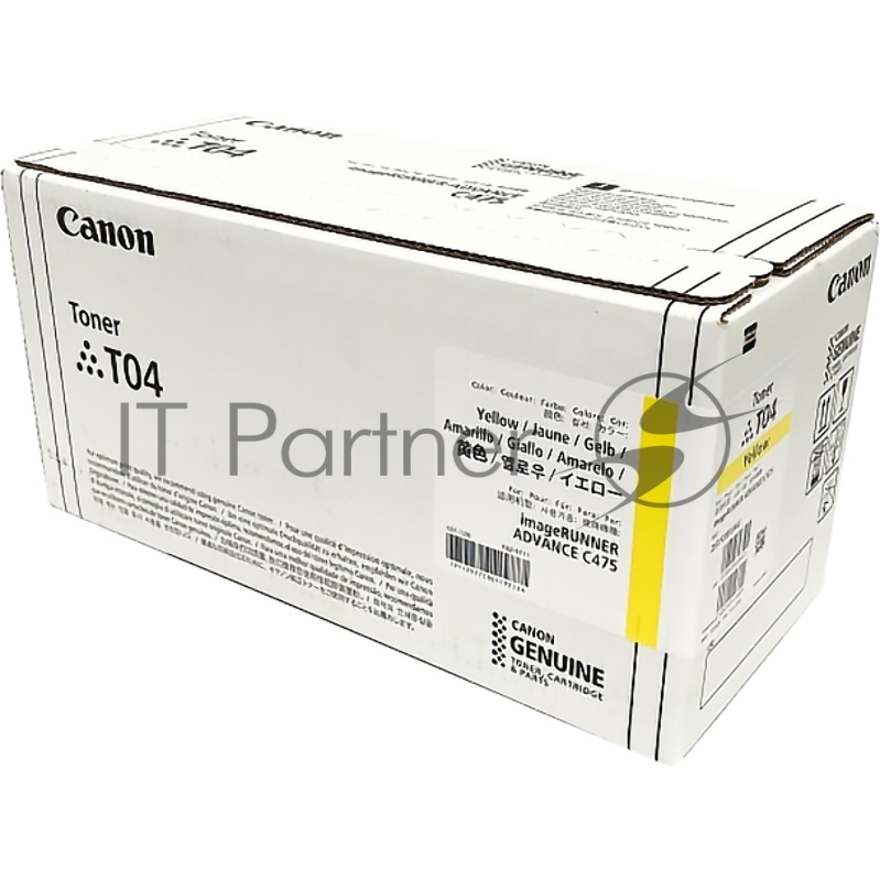 Тонер Toner T04 Yellow