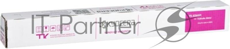 Тонер-картридж TK-8365M 12 000 стр. Magenta для TASKalfa 2554ci