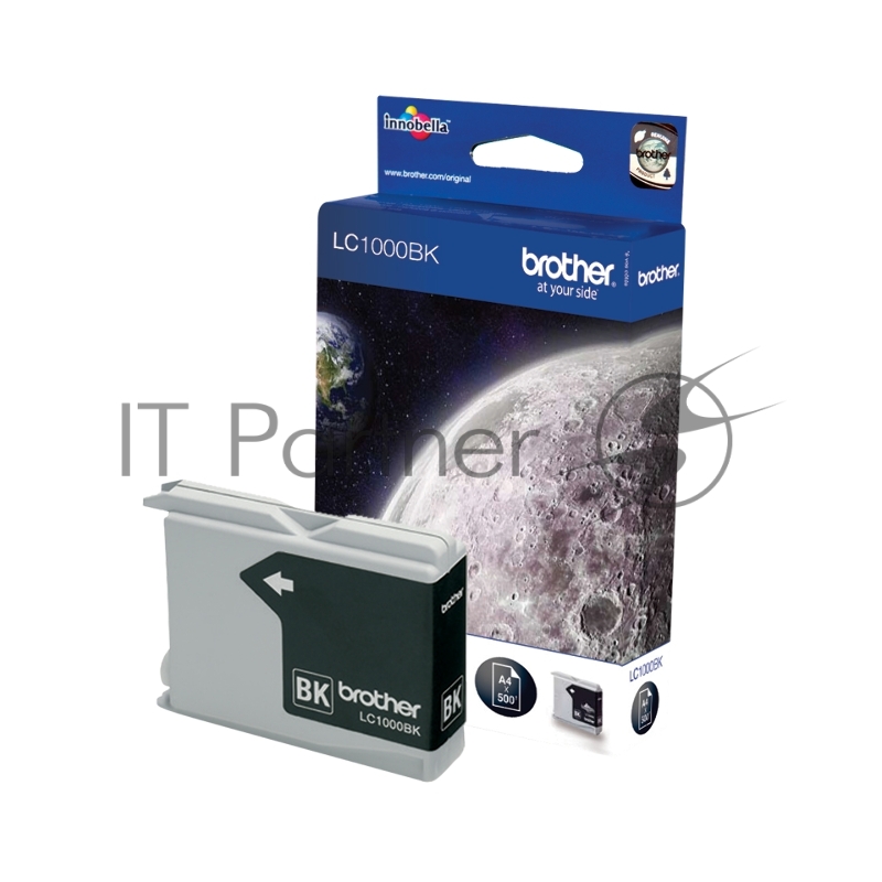 Картридж струйный Brother LC1000BK черный для Brother DCP-130/330